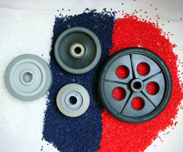 TPE/TPR脚轮料 高耐磨轮子包胶料
